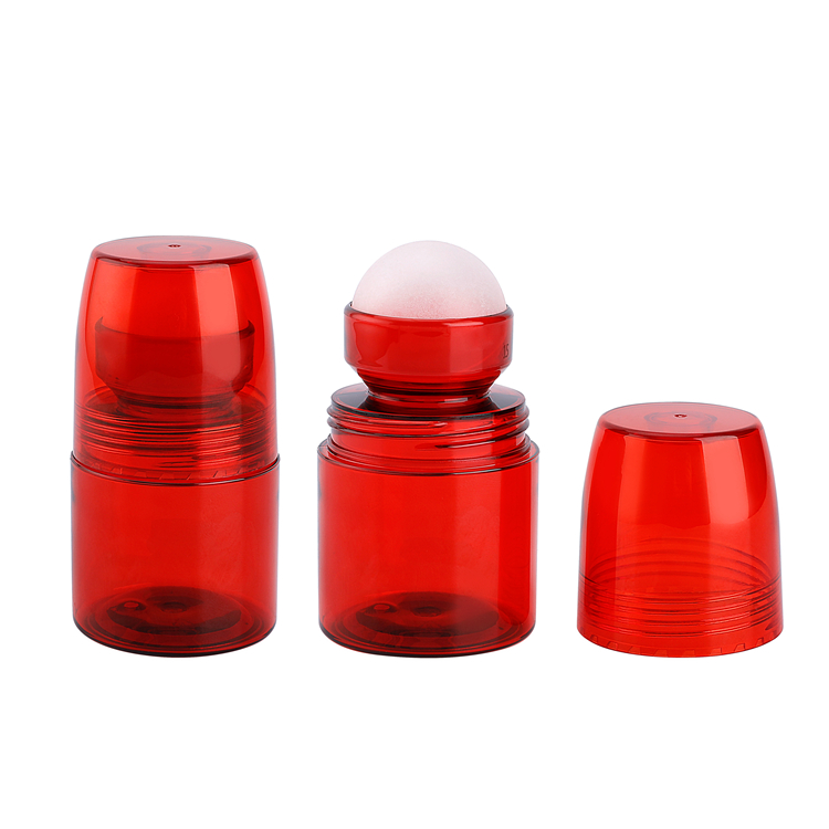 PETG – bouteille vide de déodorant en rouleau de 70ml, avec boule roulante en plastique, rouleau d'huile essentielle sur bouteille, rouleau personnalisé sur bouteille de parfum